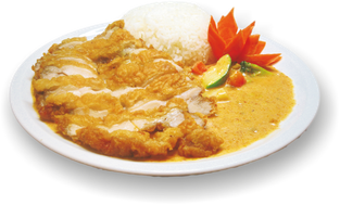 Gerichte im Wok Express in Nordhorn - Rotes Curry mit verschiedenen Fleischsorten